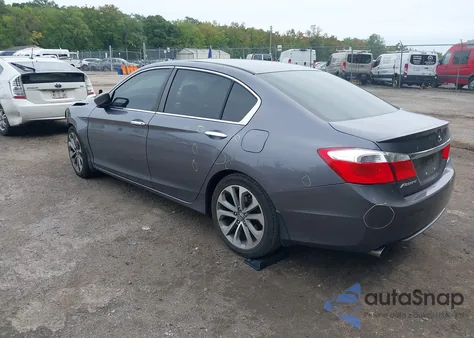 2014 Honda Accord Sport из США, поврежденный, VIN 1HGCR2F50EA084096